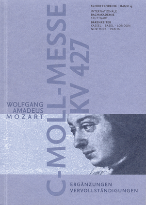 Book cover for Wolfgang Amadeus Mozart. c-Moll-Messe, KV 427