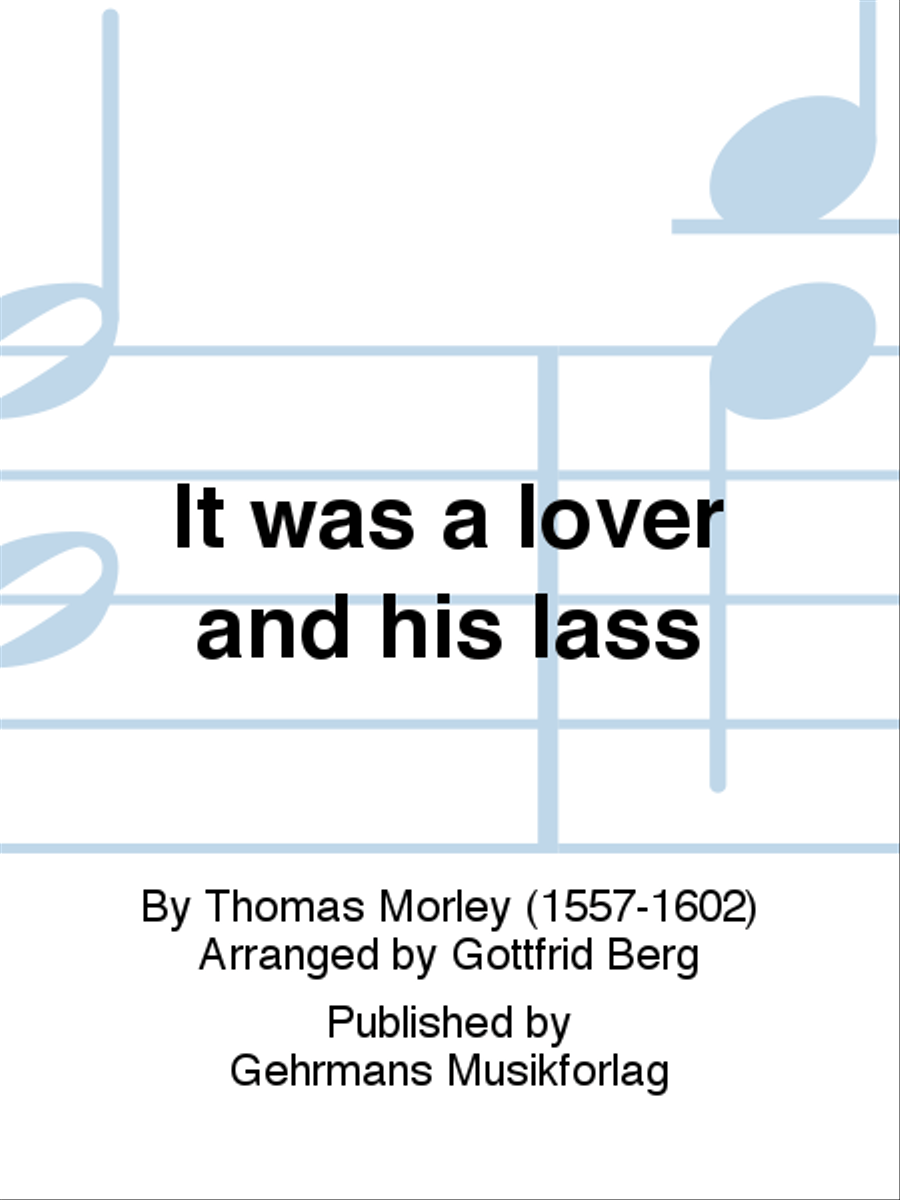 It was a lover and his lass 3-Part scores gallery preview page 1