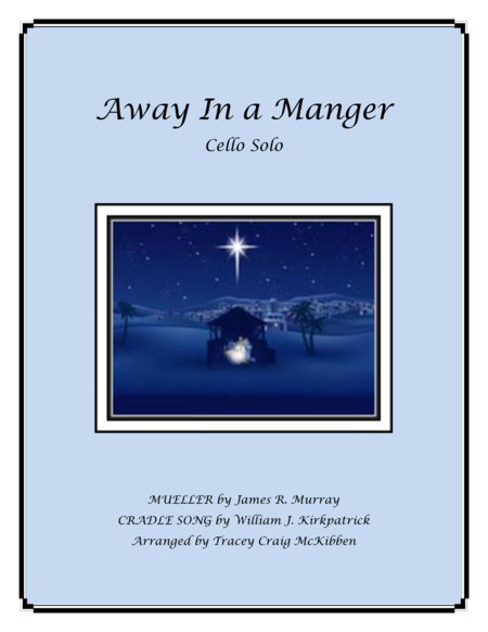 Away In A Manger Medley for Cello Solo image number null