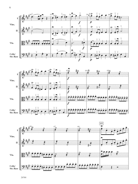 Symphony No. 29 (1st Movement): Score