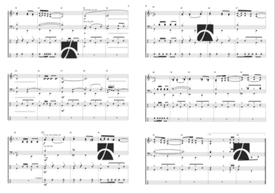 In The Spotlights (Score) Concert Band scores gallery preview page 3