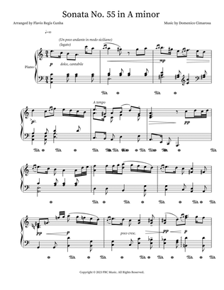 Sonata No. 55 in A minor