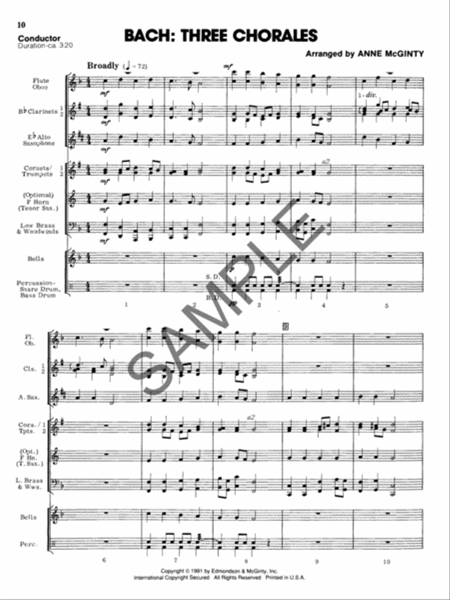 Developing Band Book No. 3 - Conductor/CD Concert Band Methods scores gallery preview page 2