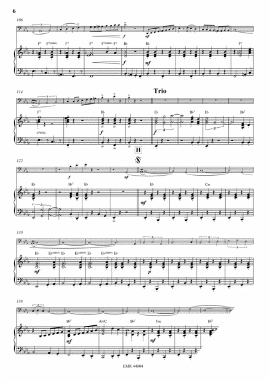Nakvap Galopp Bass Trombone scores gallery preview page 7