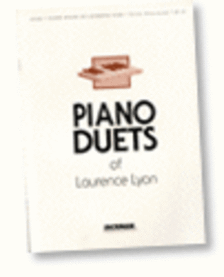 Book cover for Piano Duets of Laurence Lyon - Intermediate