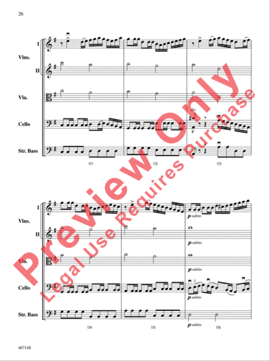 Yumiweeus String Orchestra scores gallery preview page 27