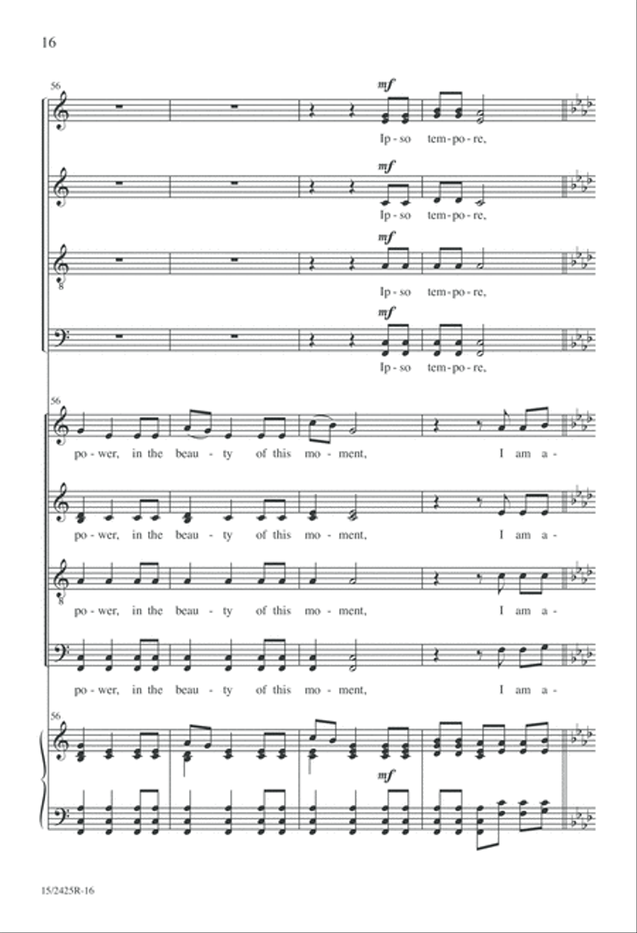 This Moment 4-Part scores gallery preview page 16