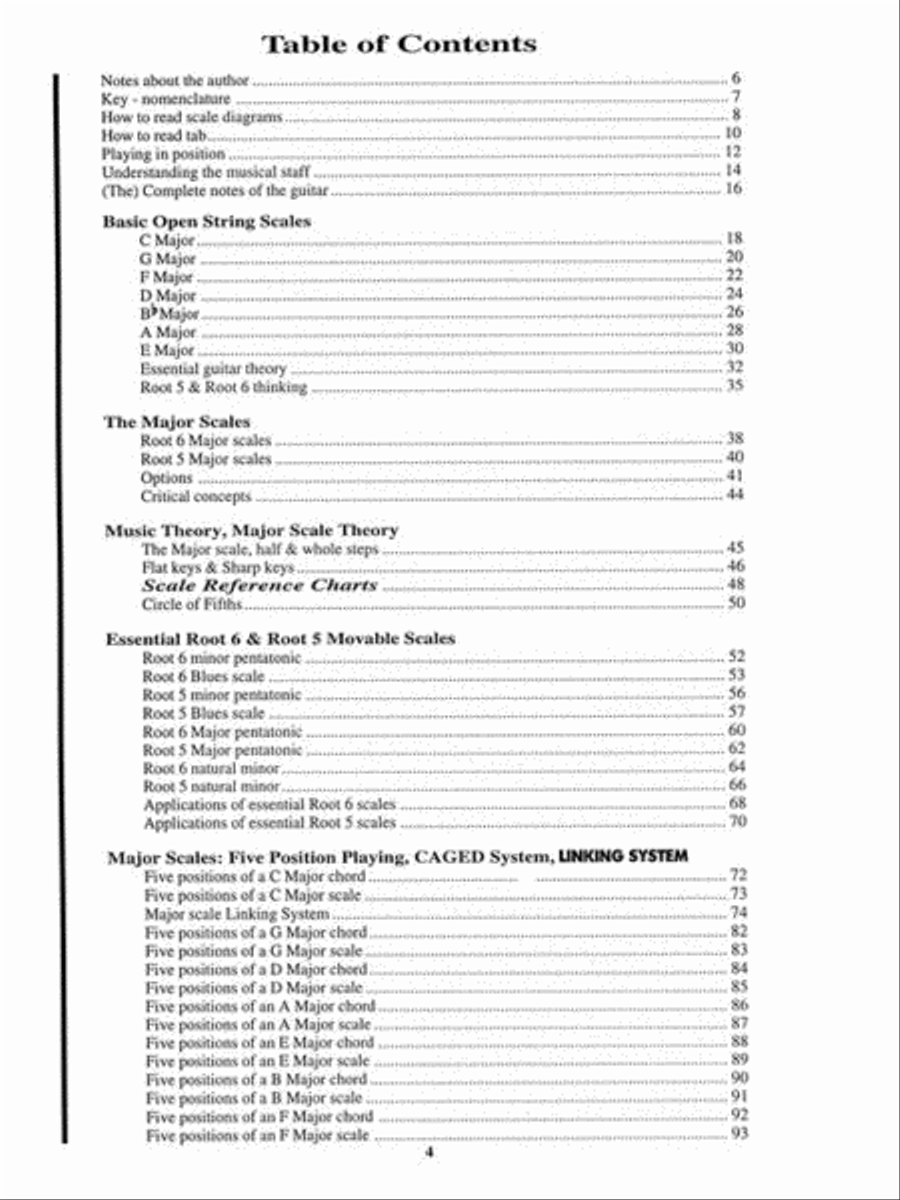 Guitar Scale Guru Guitar scores gallery preview page 3
