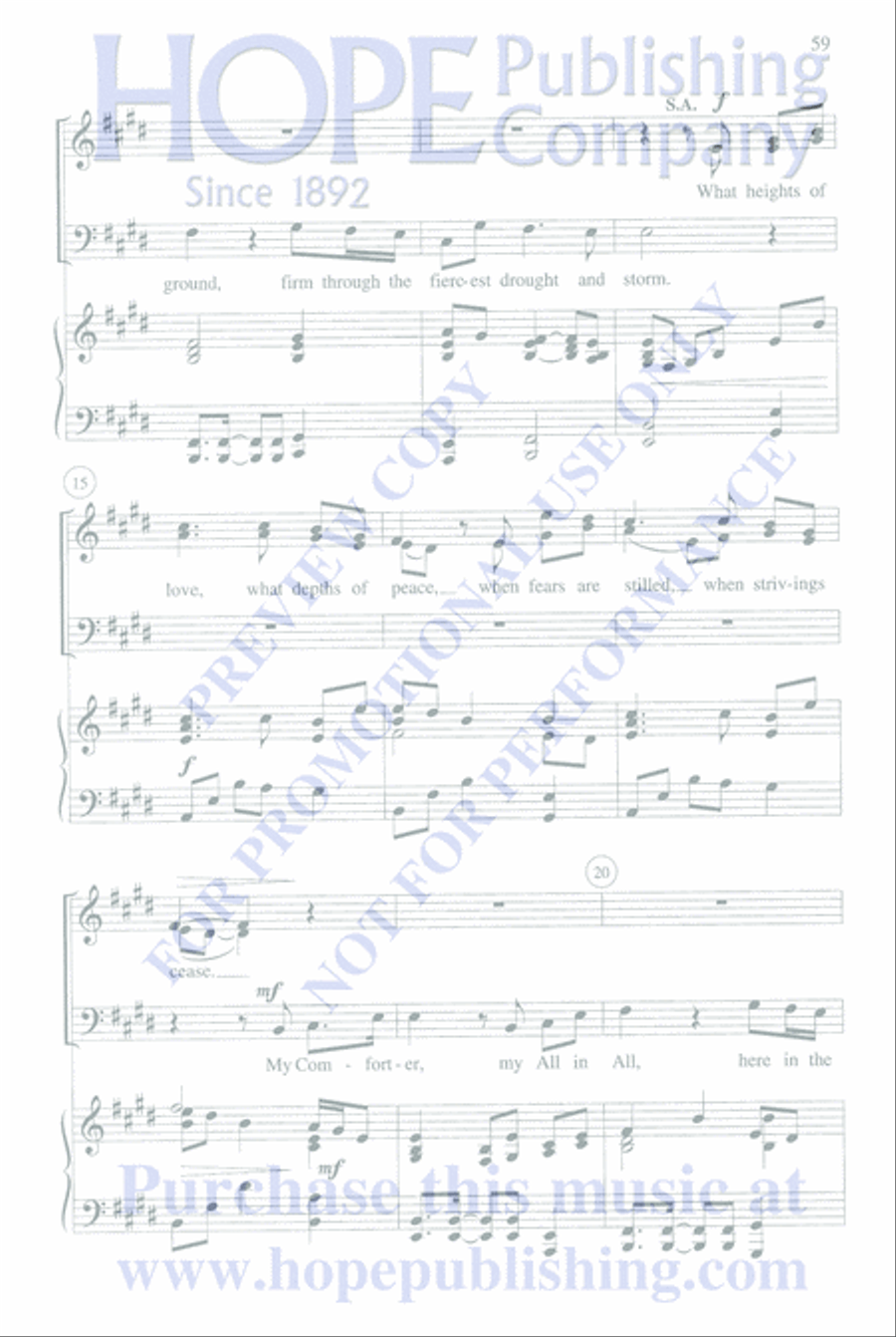Here is the Love Here is the Love Choir scores gallery preview page 63
