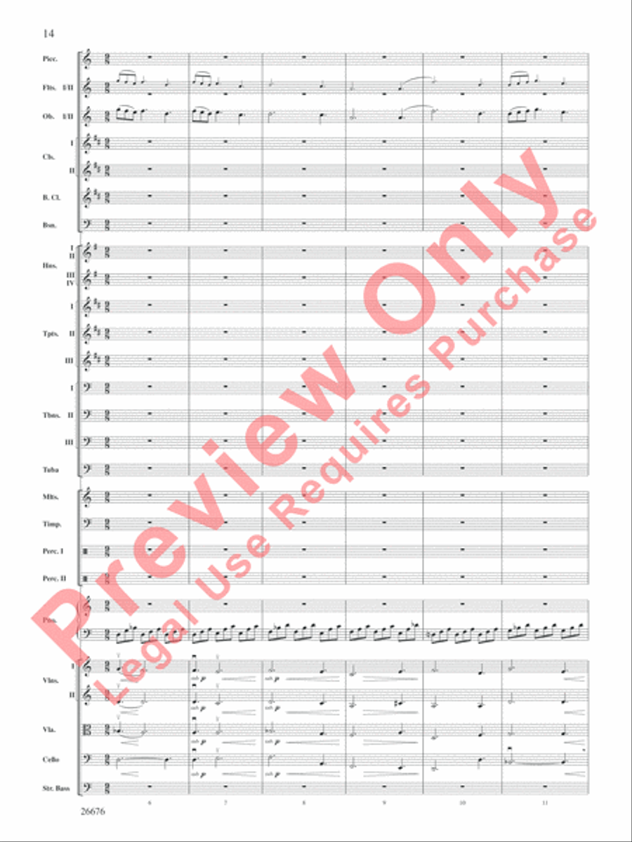 Star Wars Epic -- Part I, Suite from the Full Orchestra scores gallery preview page 15