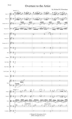 Overture to the Artist | Study Score