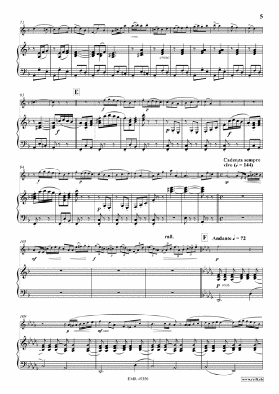 Carmen Fantasy Piano Accompaniment scores gallery preview page 6