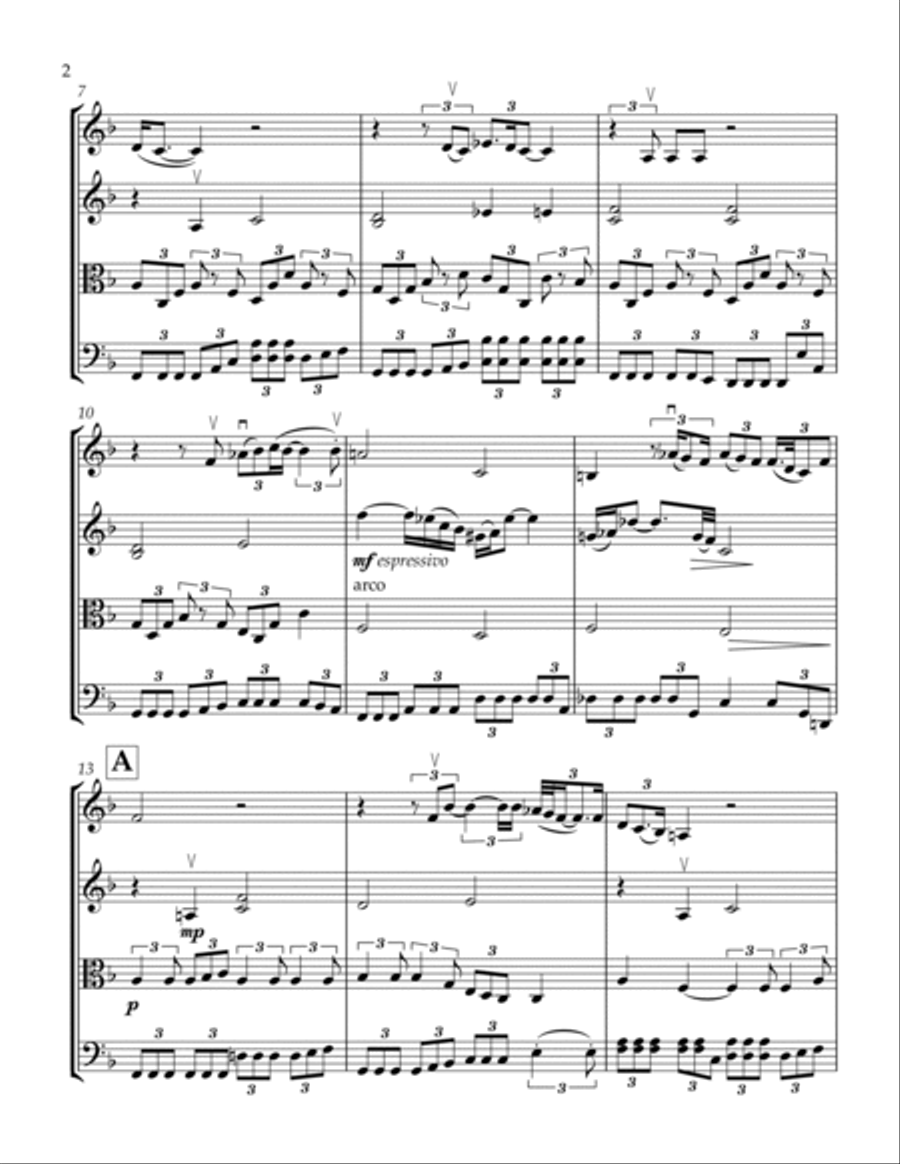 At Last At Last String Quartet scores gallery preview page 3