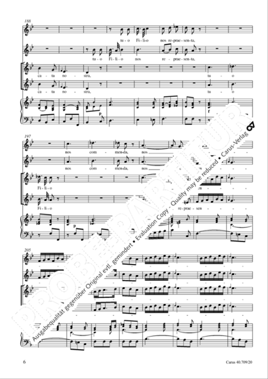 Sub tuum praesidium in B Sub tuum praesidium in B SA scores gallery preview page 7
