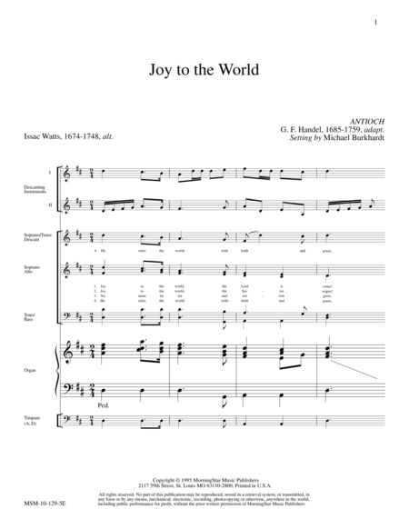 Joy to the World (Antioch)