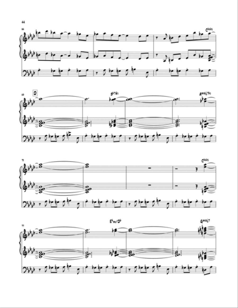 Light At The End Of The Tunnel Piano scores gallery preview page 5