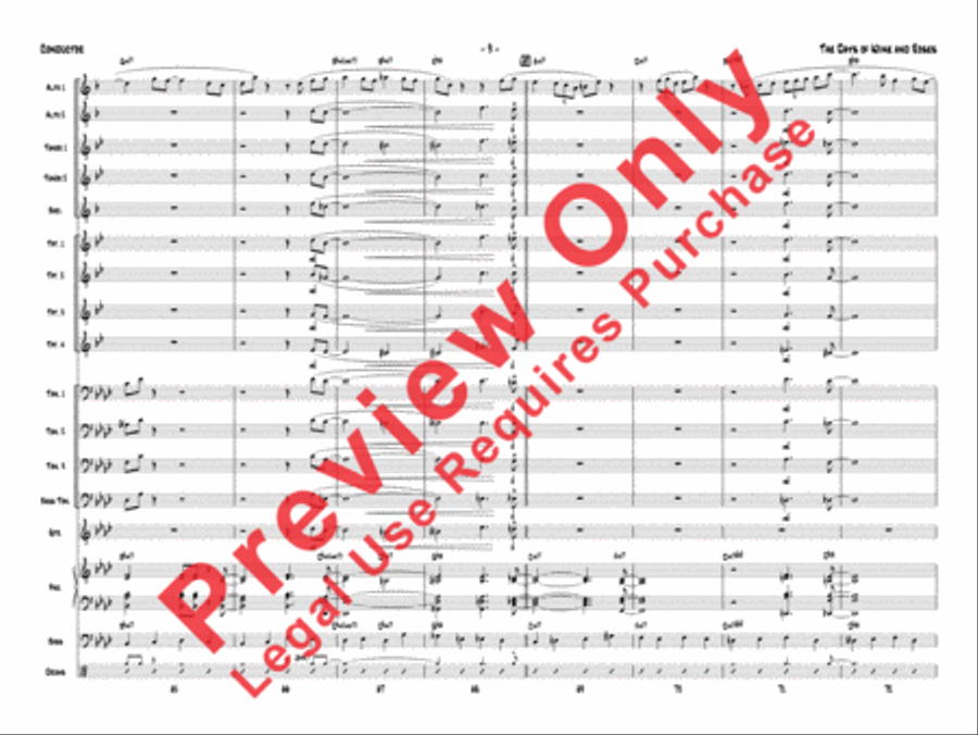 The Days of Wine and Roses Jazz Ensemble scores gallery preview page 28