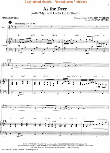 Sounds of Celebration - Piano/Rhythm