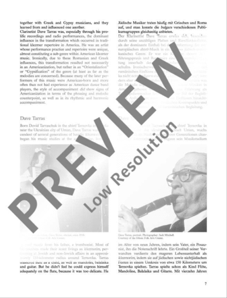 Mazltov! Clarinet scores gallery preview page 8