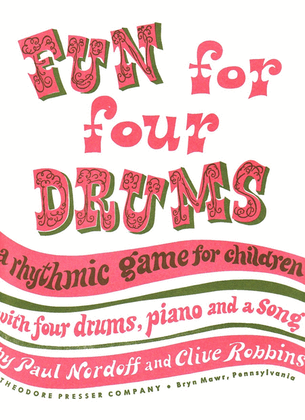 Book cover for Fun For Four Drums