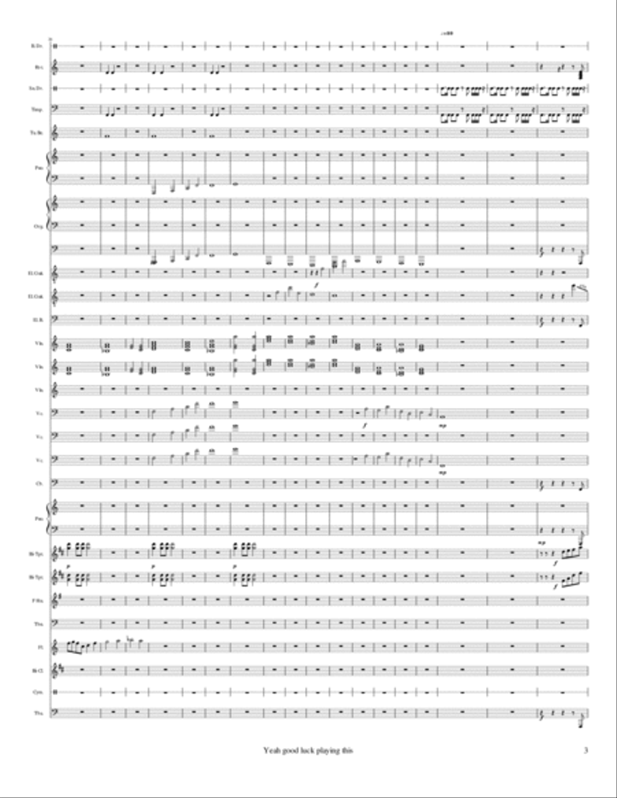 Depression Concert Band scores gallery preview page 3