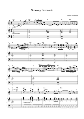 Smokey Serenade - Violin Solo with Piano Accompaniment