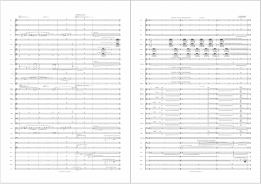 At the Break of Gondwana Concert Band scores gallery preview page 5