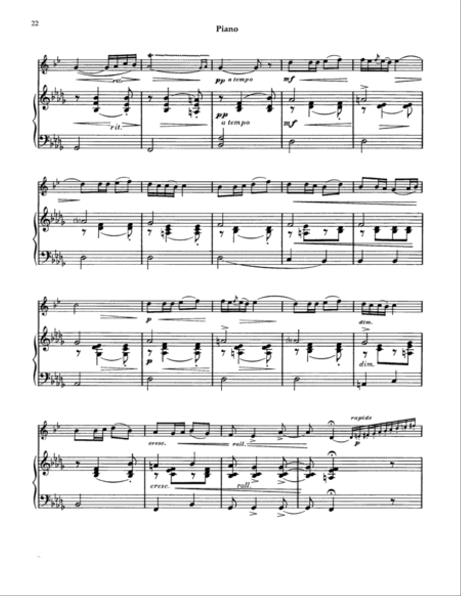 Canzonetta No. 1, Op. 6 Alto Saxophone scores gallery preview page 2
