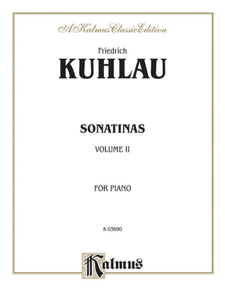 Book cover for Sonatinas, Volume 2