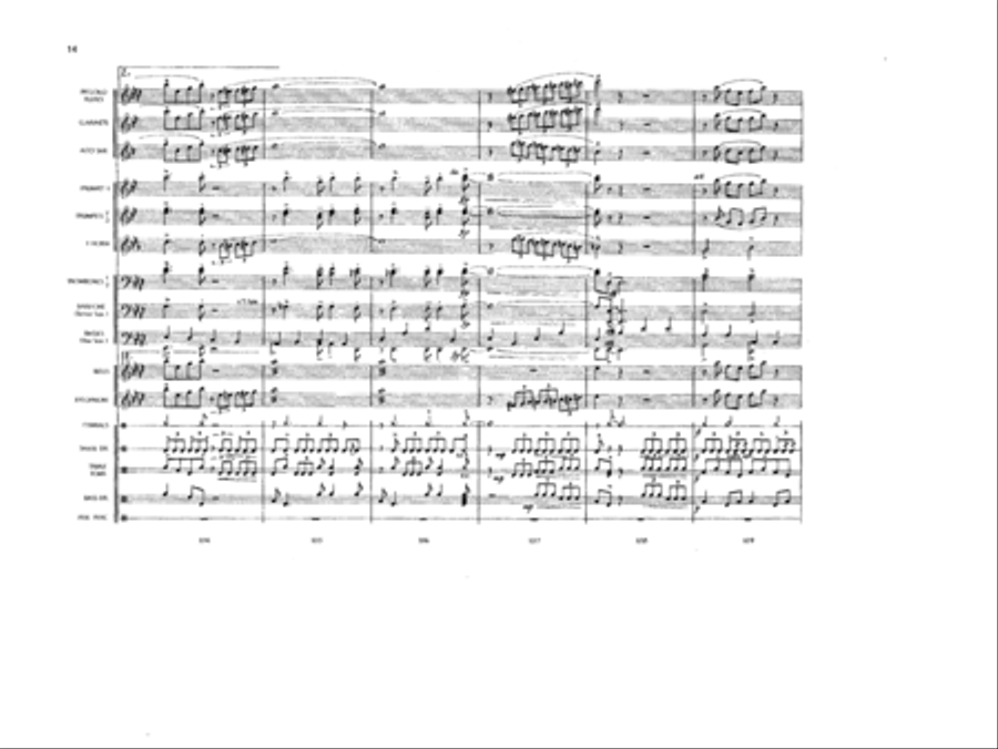 Salute To Glenn Miller Salute To Glenn Miller Marching Band scores gallery preview page 15