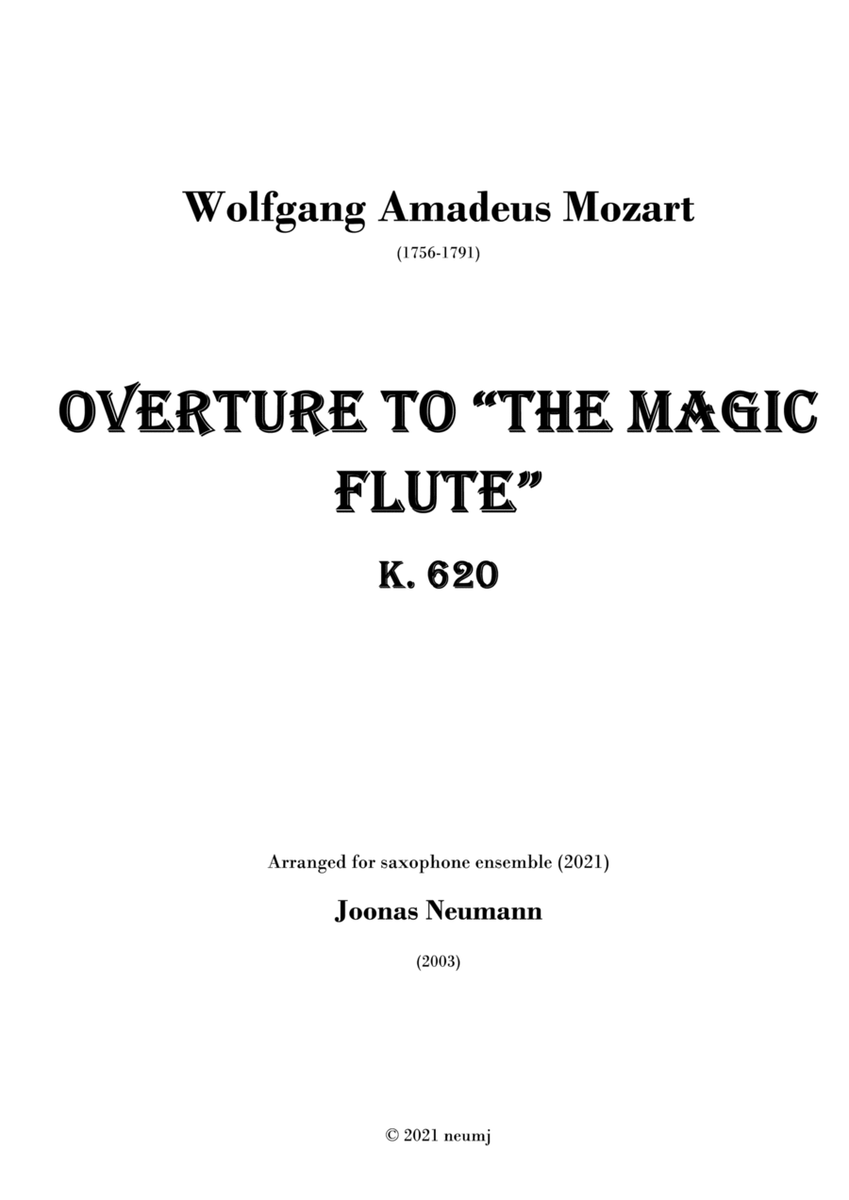 Overture to "The Magic Flute" K. 620 image number null