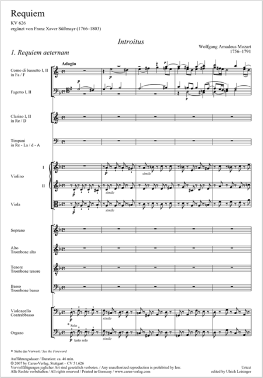 Requiem Requiem 4-Part scores gallery preview page 2