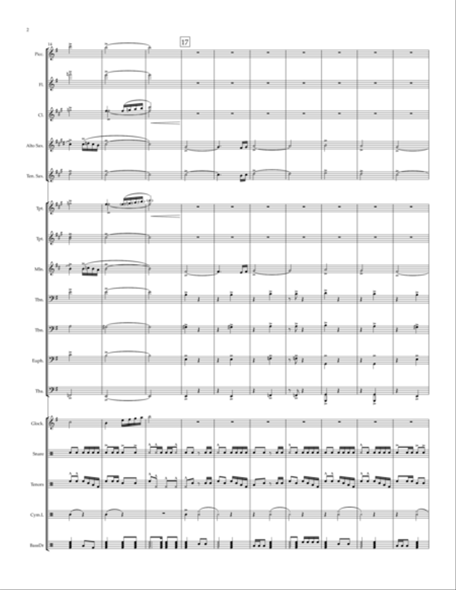 Rodeo (feat. Nas) Rodeo (feat. Nas) Marching Band scores gallery preview page 2