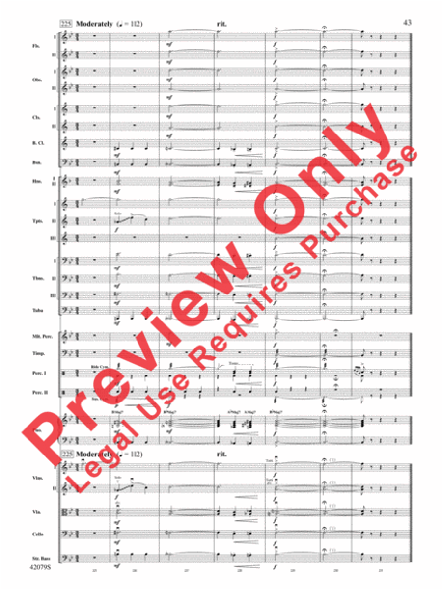 Tower of Power Greatest Hits Full Orchestra scores gallery preview page 44