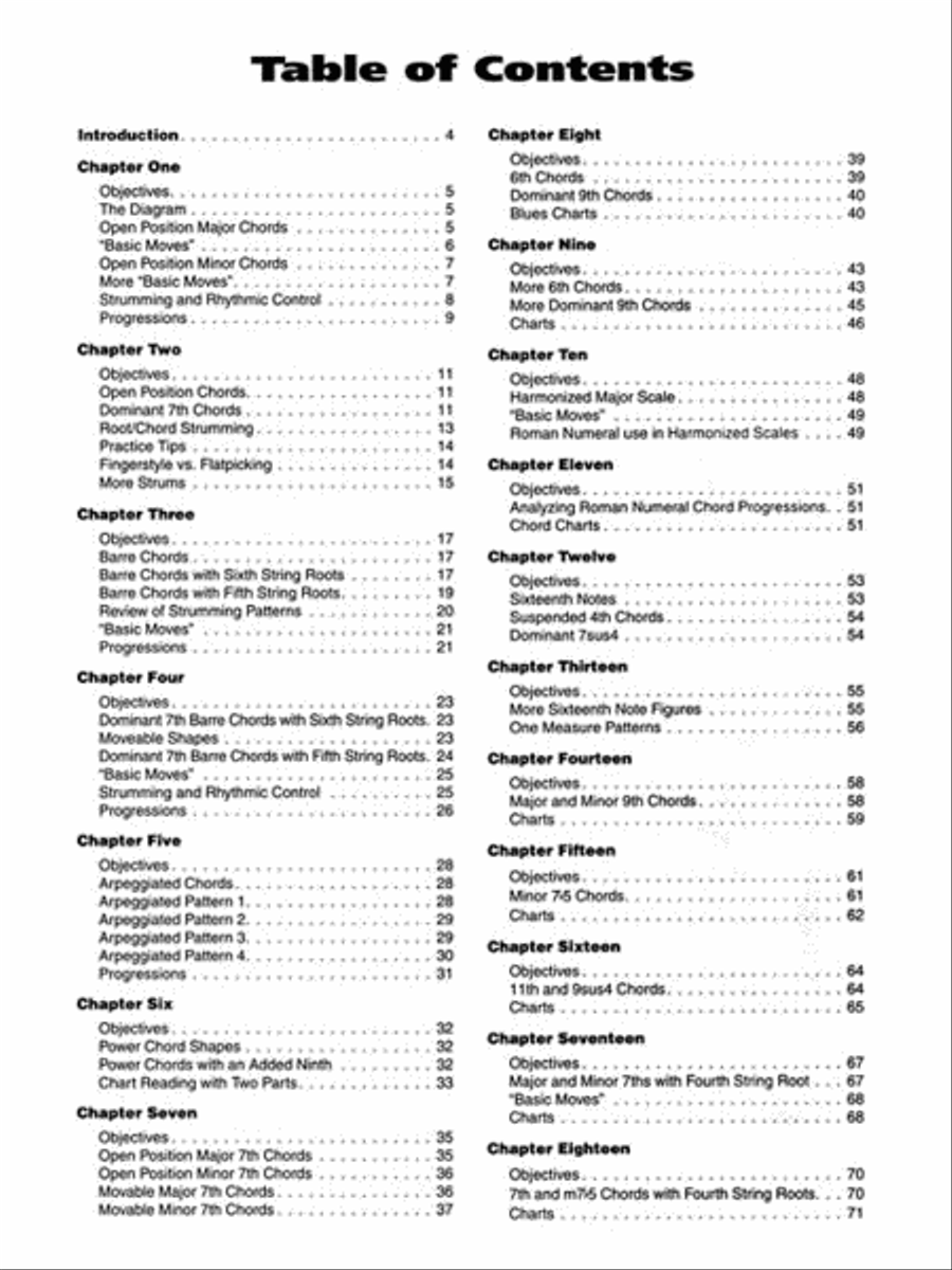 Rhythm Guitar Electric Guitar scores gallery preview page 3