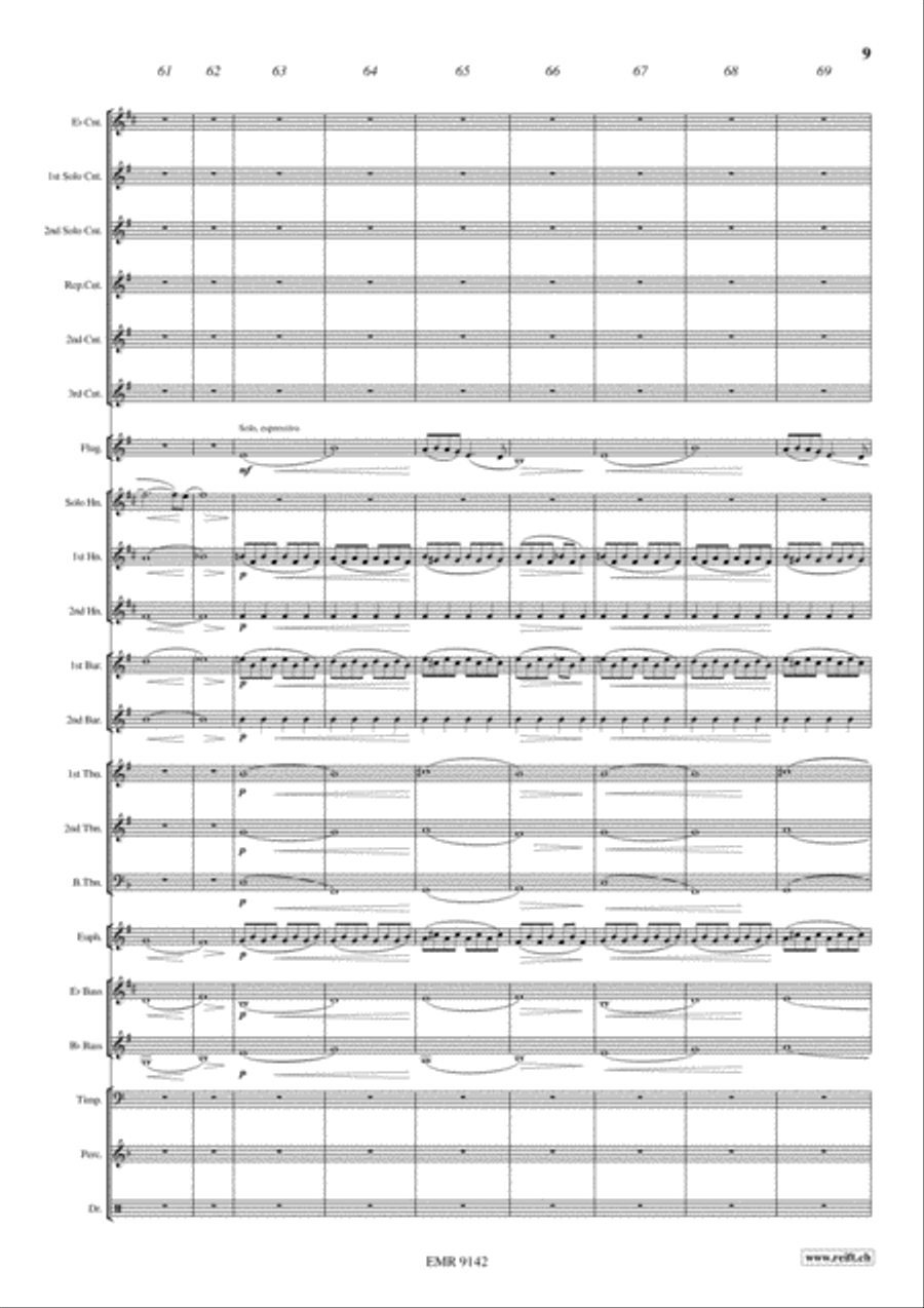 For A Few Dollars More Brass Band scores gallery preview page 10