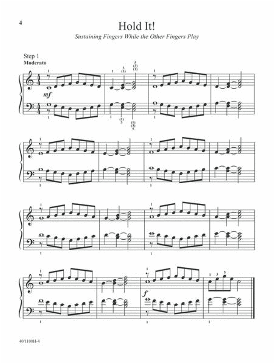 Technique Tune-Ups - Book 5 Piano Method scores gallery preview page 4