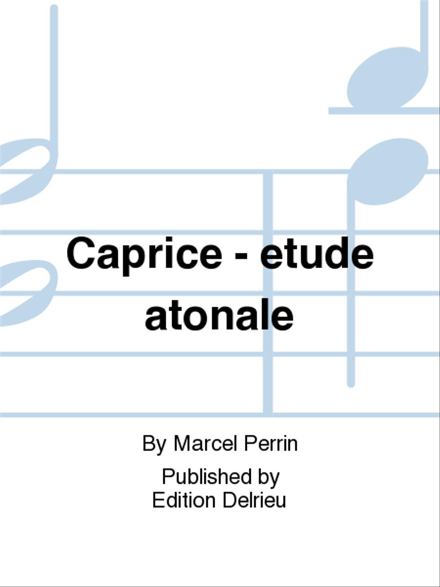 Caprice - etude atonale