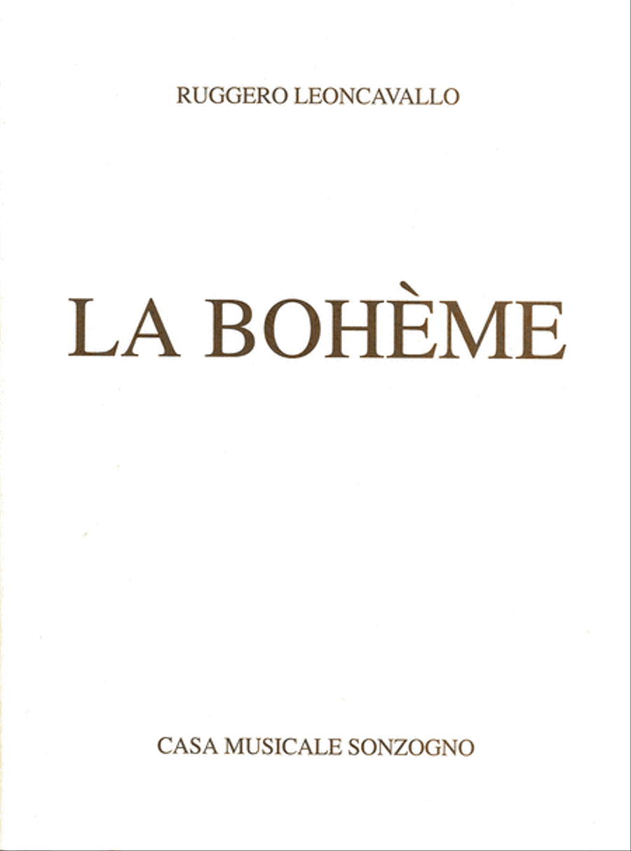 Boheme Voice Solo scores gallery preview page 1