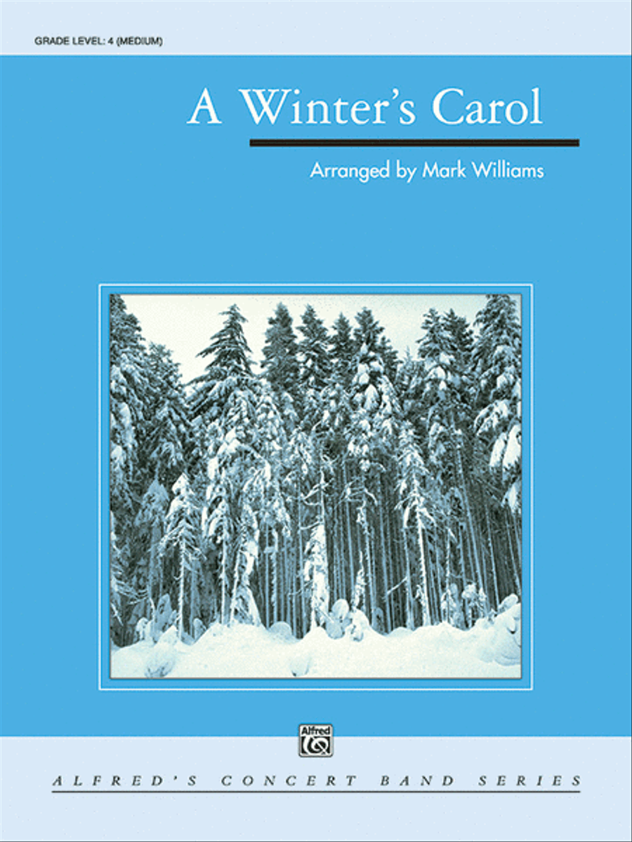 A Winter's Carol Concert Band scores gallery preview page 1