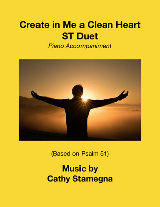 Book cover for Create in Me a Clean Heart (ST Duet) 