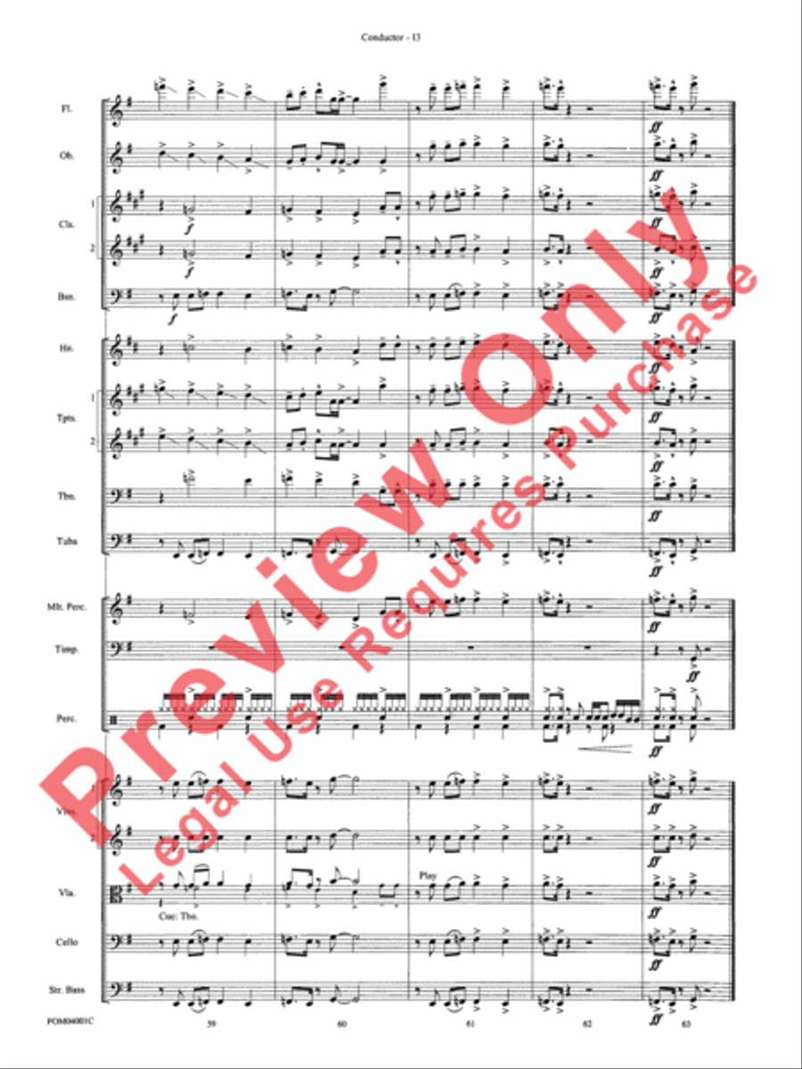 Celebration Full Orchestra scores gallery preview page 16