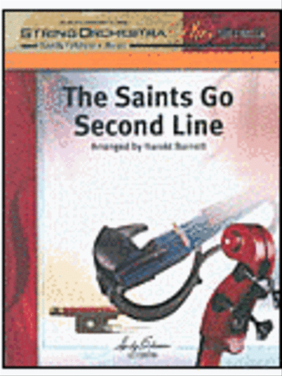 The Saints Go Second Line String Orchestra scores gallery preview page 1