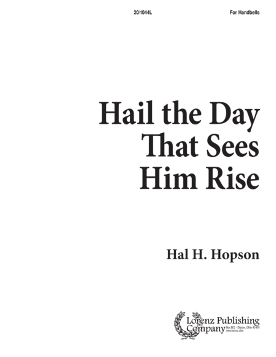Hail the Day that Sees Him Rise 2-Octaves scores gallery preview page 1