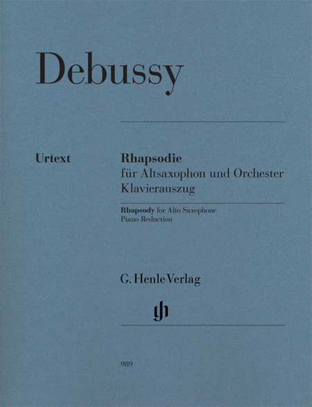 Claude Debussy - Rhapsody for Alto Saxophone and Orchestra