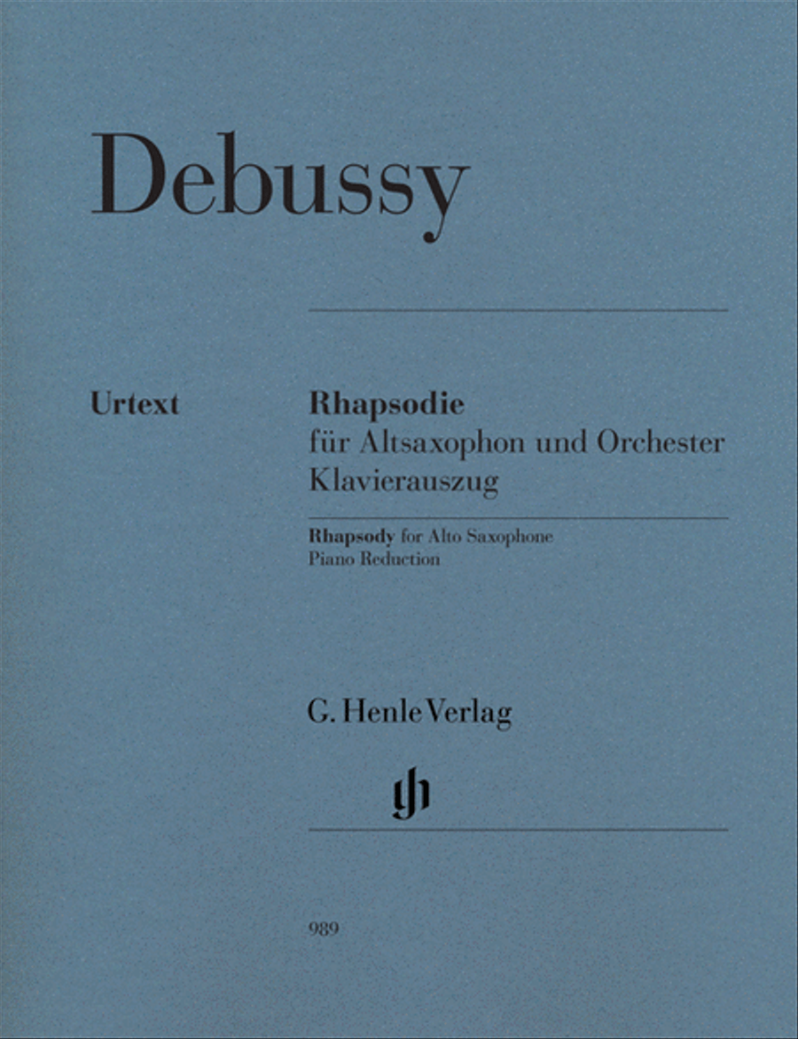 Rhapsody for Alto Saxophone and Orchestra