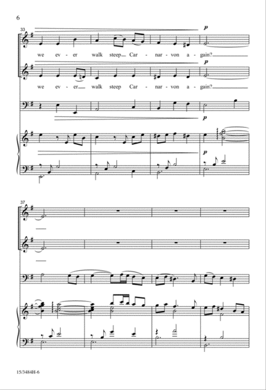 The Lonely Carnarvon The Lonely Carnarvon SSA scores gallery preview page 6