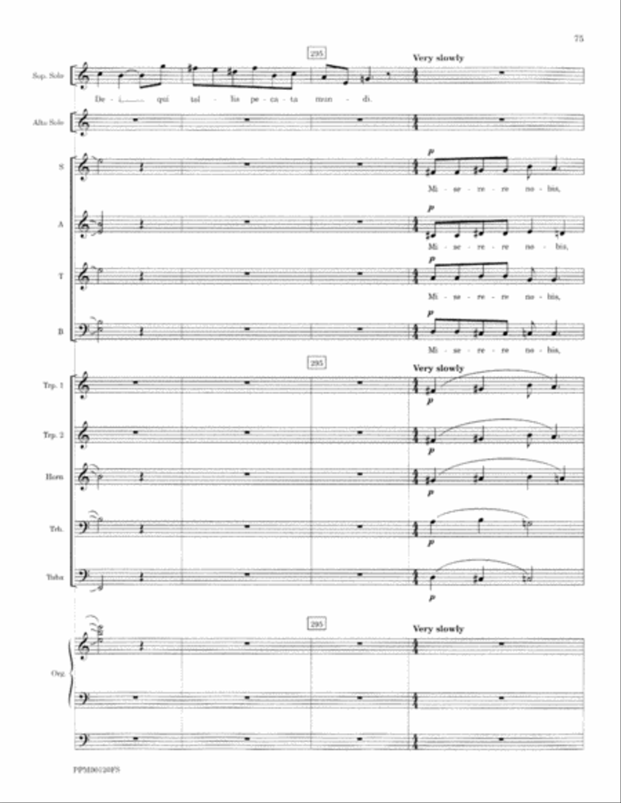 Transfiguration: An Ecumenical Mass - Full Score Divisi scores gallery preview page 78