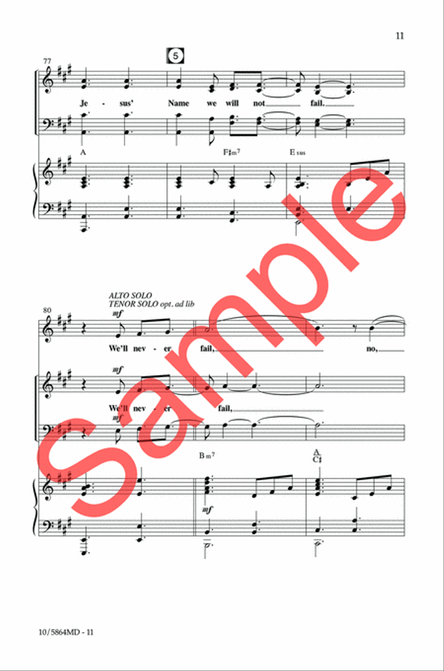 Build Your Church 4-Part scores gallery preview page 11