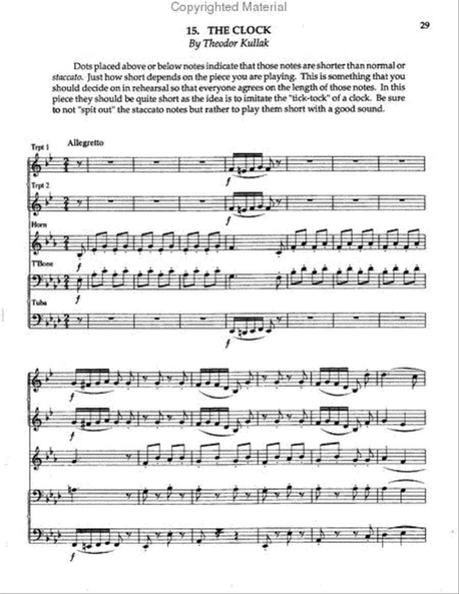 Progressive Brass Quintet Brass Quintet scores gallery preview page 13